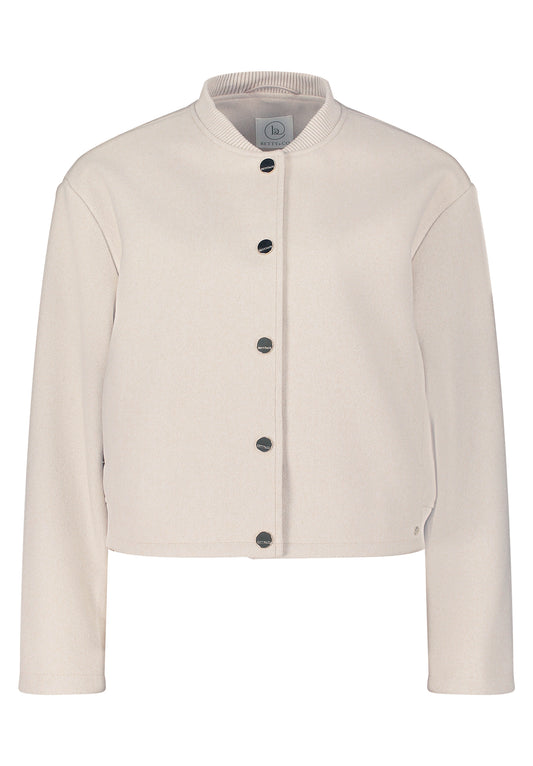 Blazerjacke Kurz 1/1 Arm Bright Cream Melange Bild 1