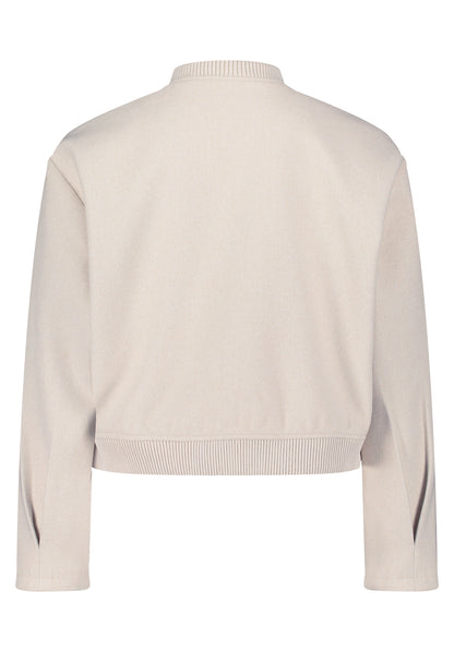 Blazerjacke Kurz 1/1 Arm Bright Cream Melange Bild 2