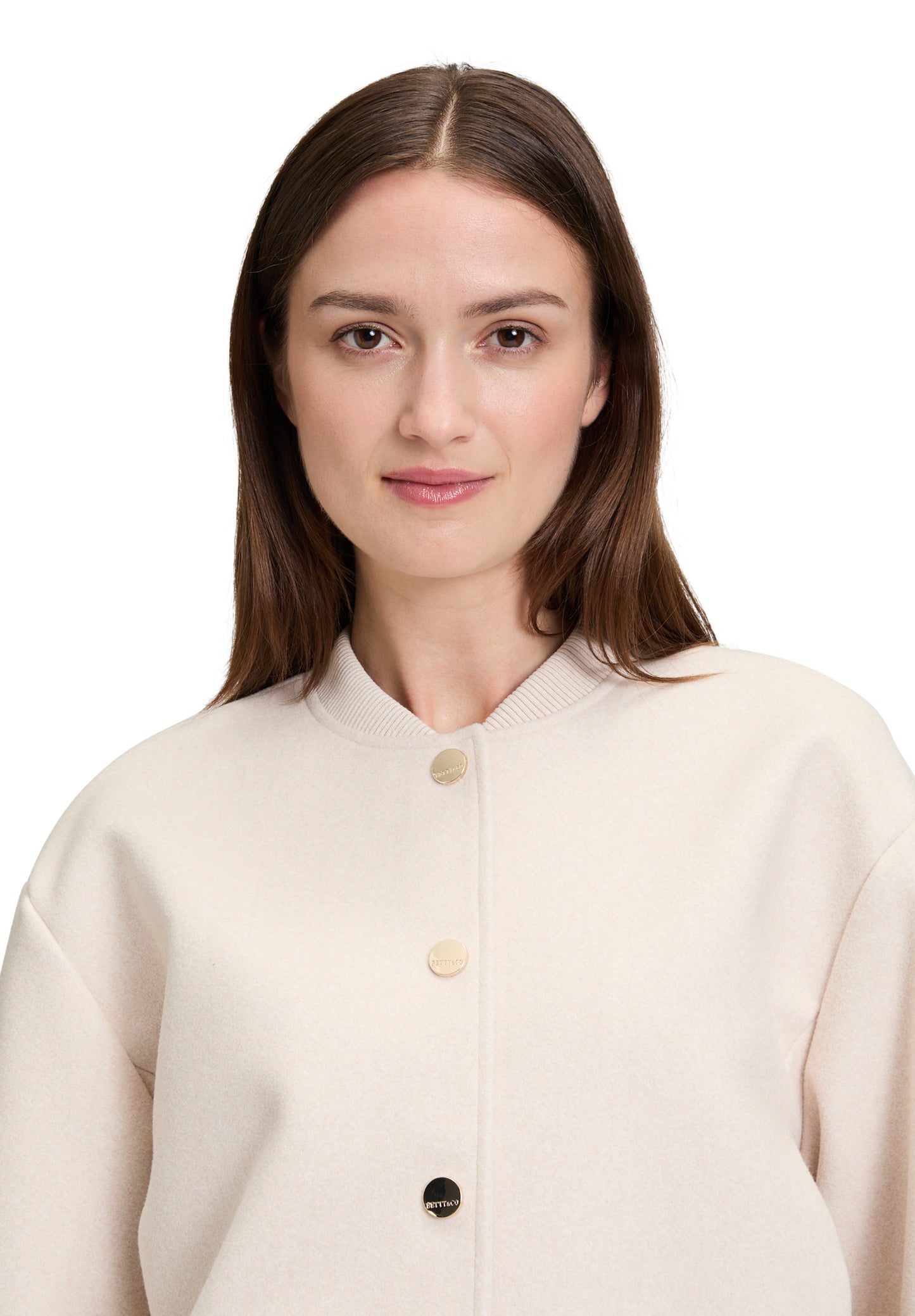 Blazerjacke Kurz 1/1 Arm Bright Cream Melange Bild 6