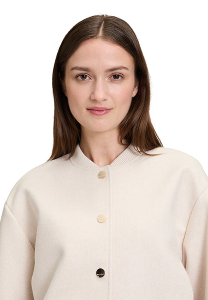 Blazerjacke Kurz 1/1 Arm Bright Cream Melange Bild 6