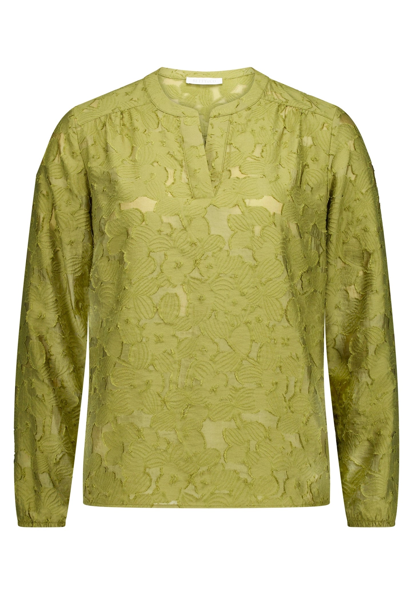 Bluse Kurz 1/1 Arm Olive Drab Bild 1
