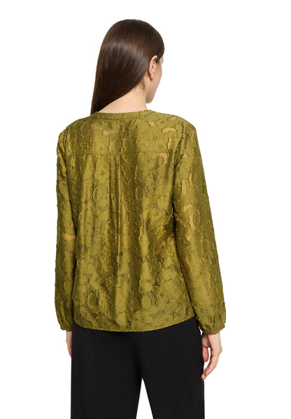 Bluse Kurz 1/1 Arm Olive Drab Bild 4