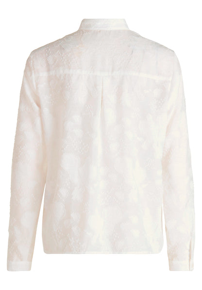 Bluse Kurz 1/1 Arm Offwhite Bild 2