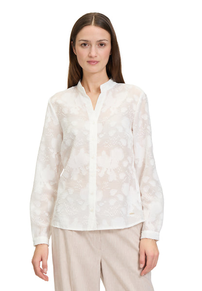 Bluse Kurz 1/1 Arm Offwhite Bild 3