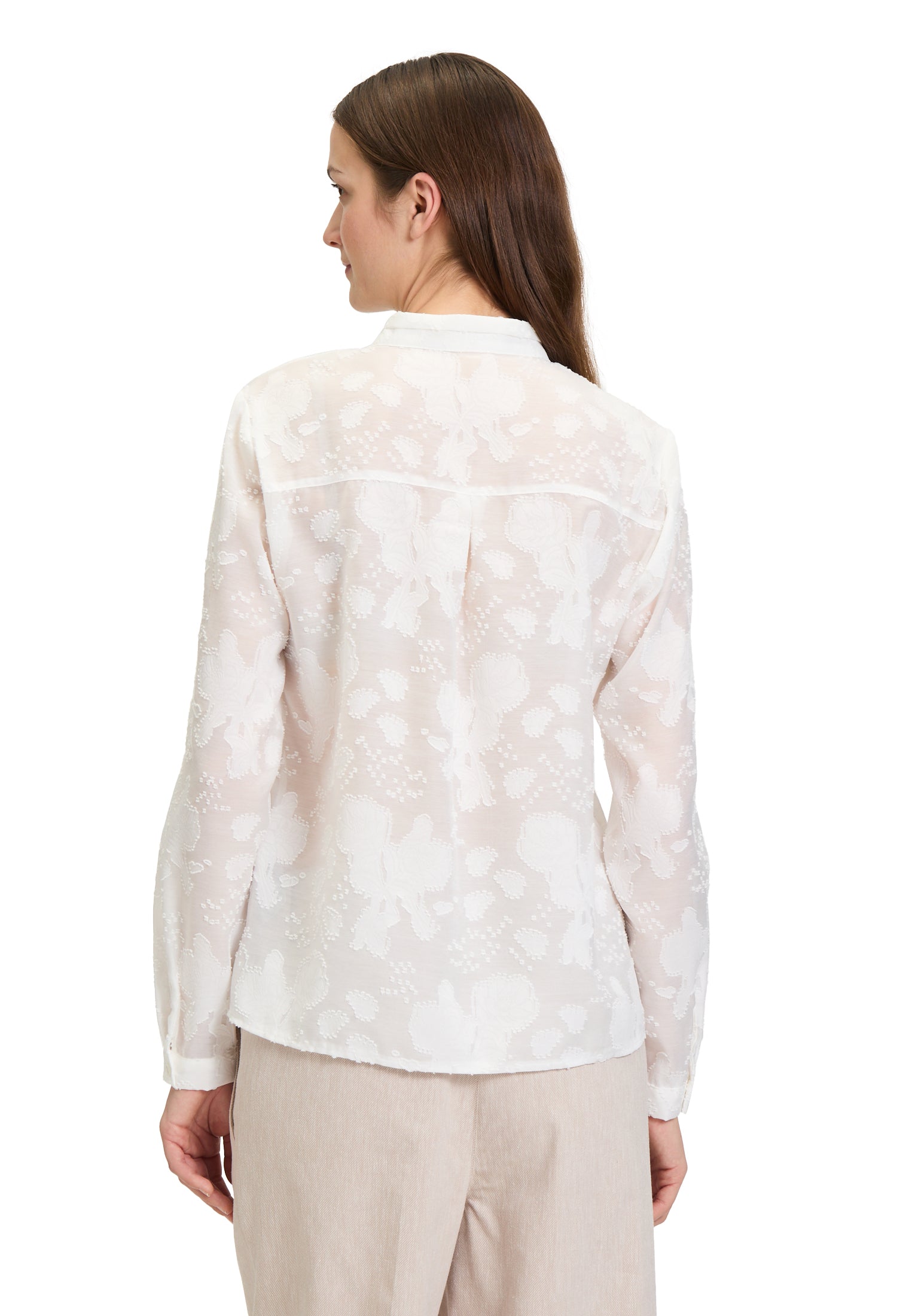 Bluse Kurz 1/1 Arm Offwhite Bild 4