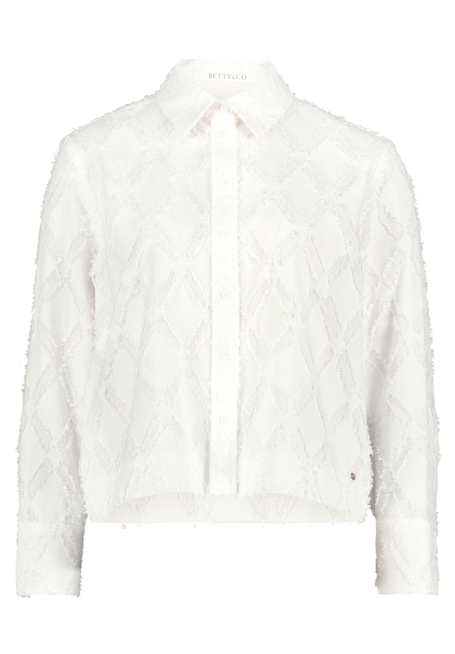 Bluse Kurz 1/1 Arm Offwhite Bild 1