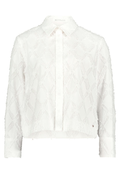Bluse Kurz 1/1 Arm Offwhite Bild 1