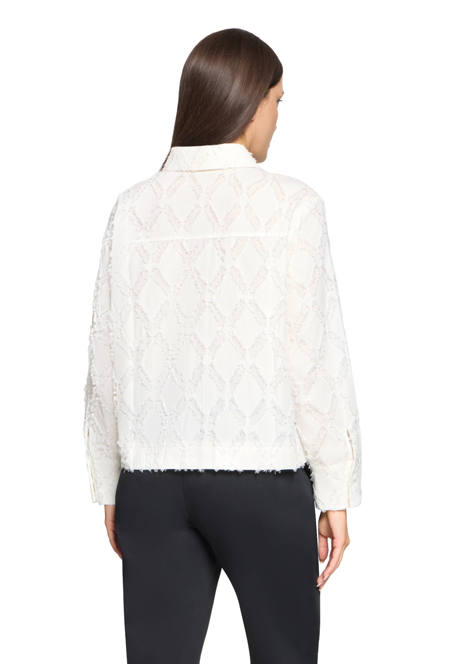 Bluse Kurz 1/1 Arm Offwhite Bild 4