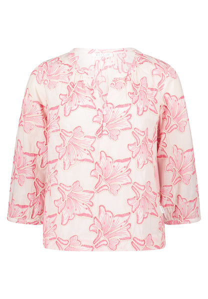 Bluse Kurz 3/4 Arm Rosé/Pink Bild 1