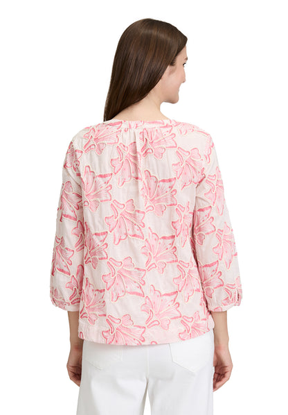 Bluse Kurz 3/4 Arm Rosé/Pink Bild 4