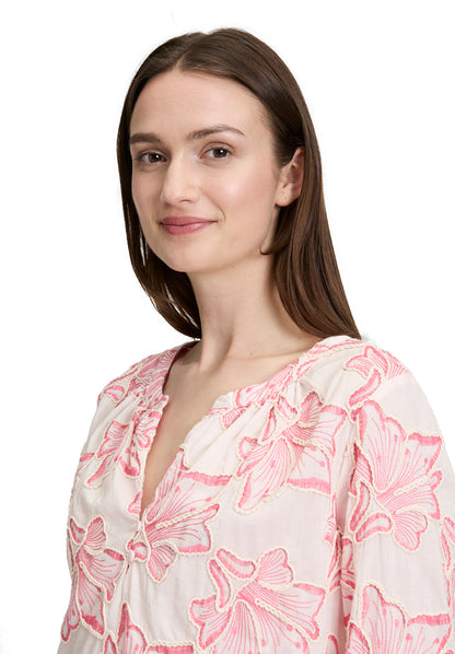 Bluse Kurz 3/4 Arm Rosé/Pink Bild 6