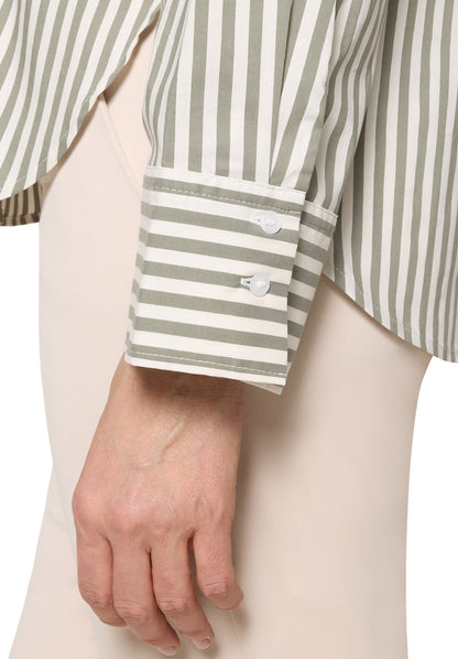 Bluse Lang 1/1 Arm Khaki/Cream Bild 6