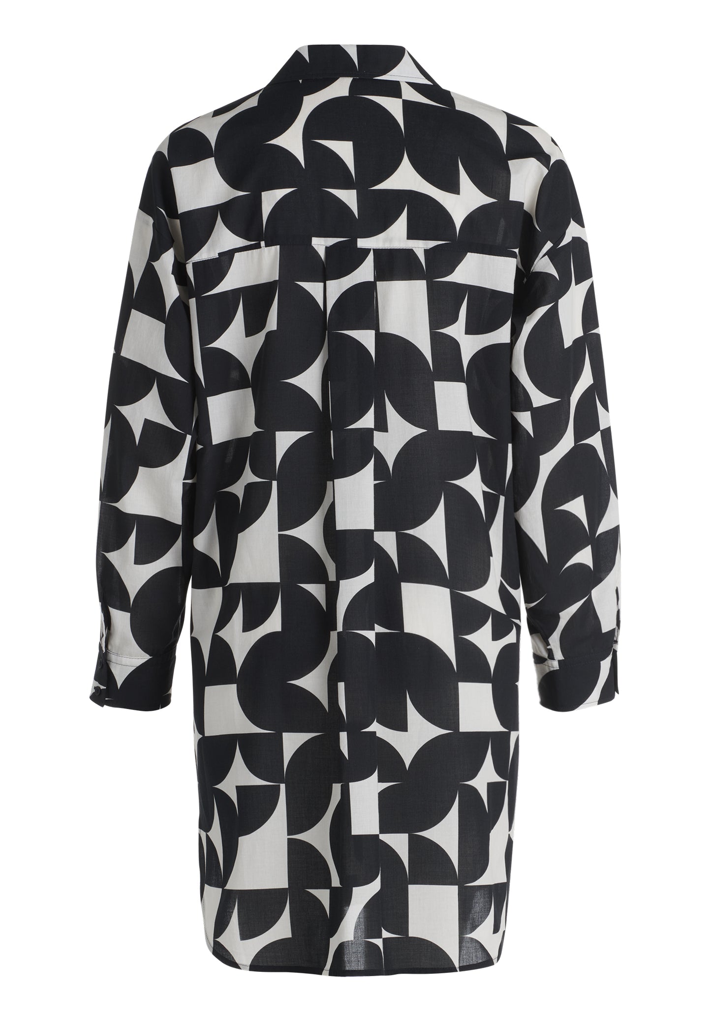 Bluse Lang 1/1 Arm Black/Cream Bild 2