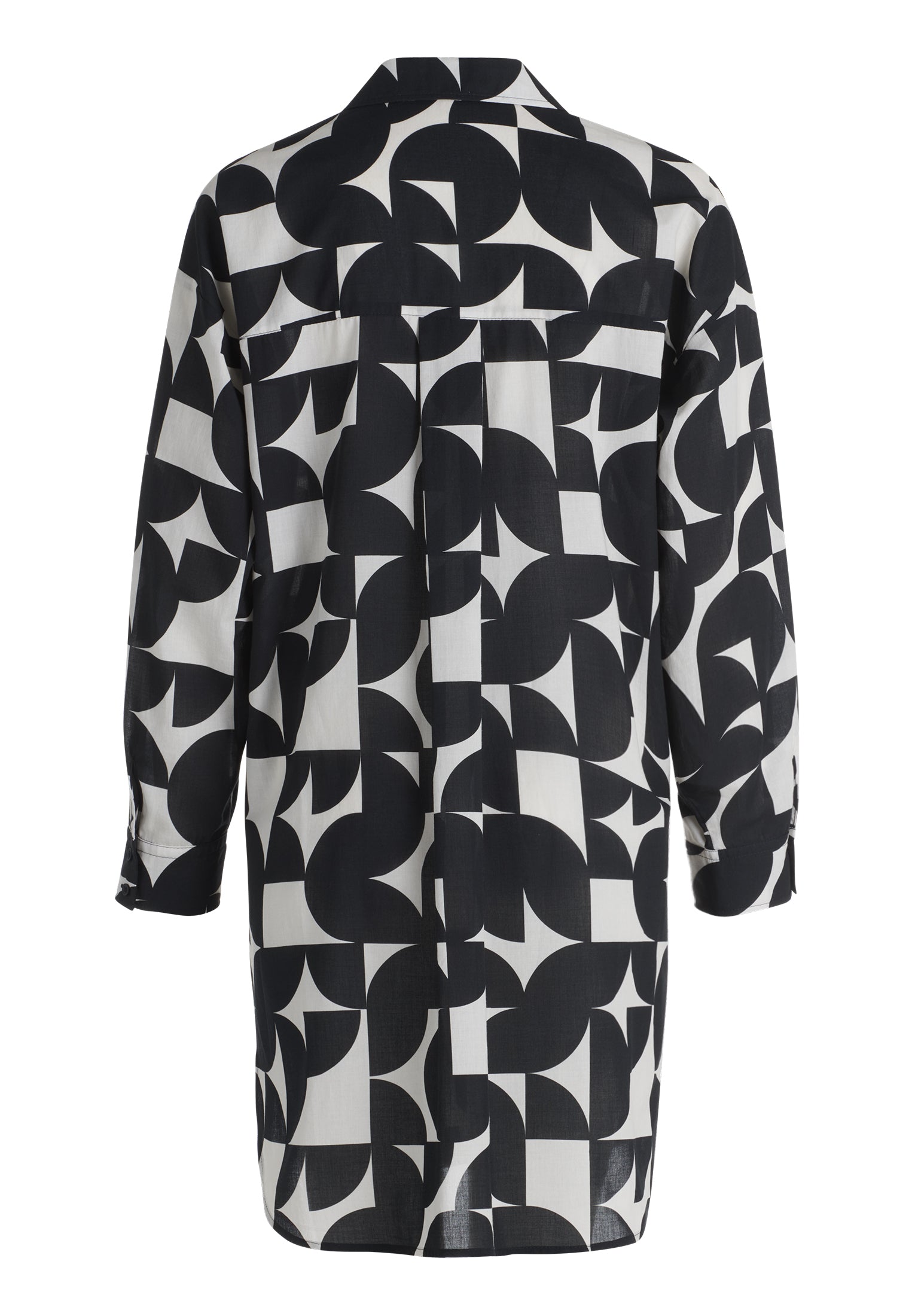 Bluse Lang 1/1 Arm Black/Cream Bild 2