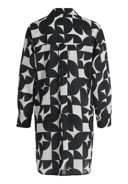 Bluse Lang 1/1 Arm Black/Cream Bild 2