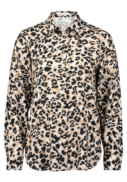 Bluse Lang 1/1 Arm Beige/Black Bild 1