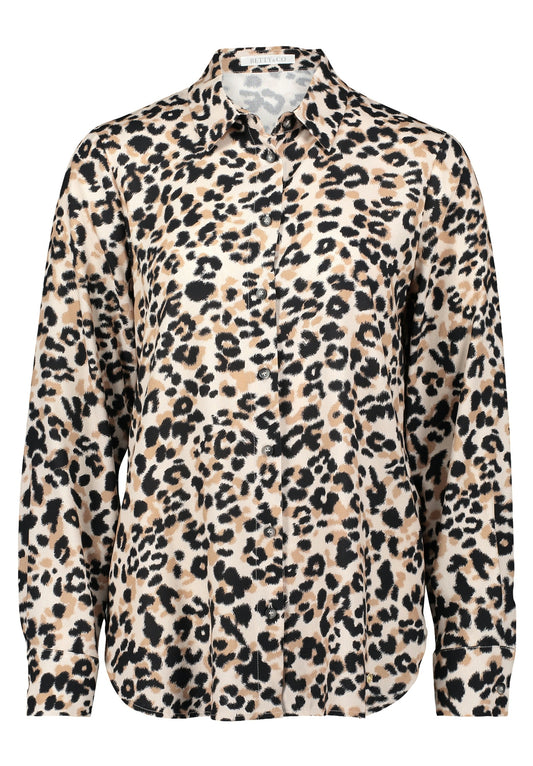 Bluse Lang 1/1 Arm Beige/Black Bild 1