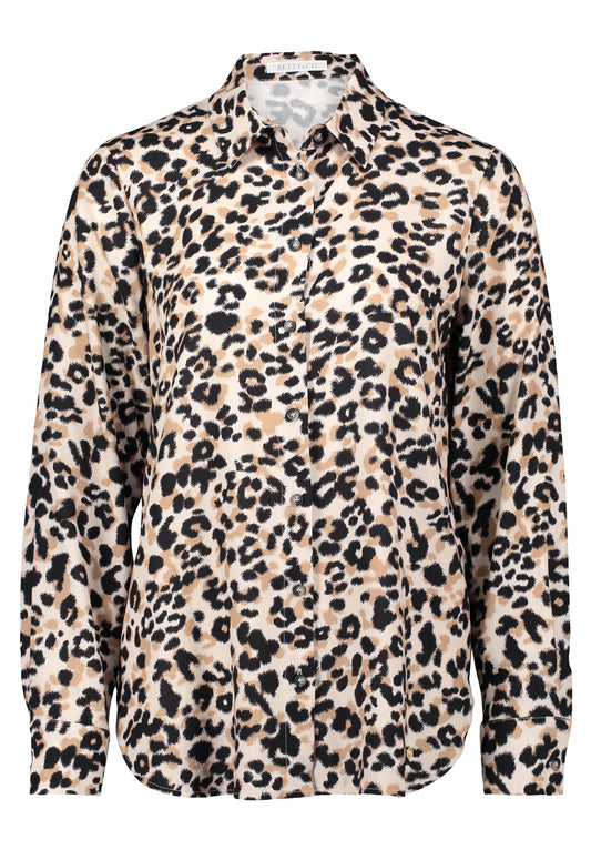 Bluse Lang 1/1 Arm Beige/Black Bild 1