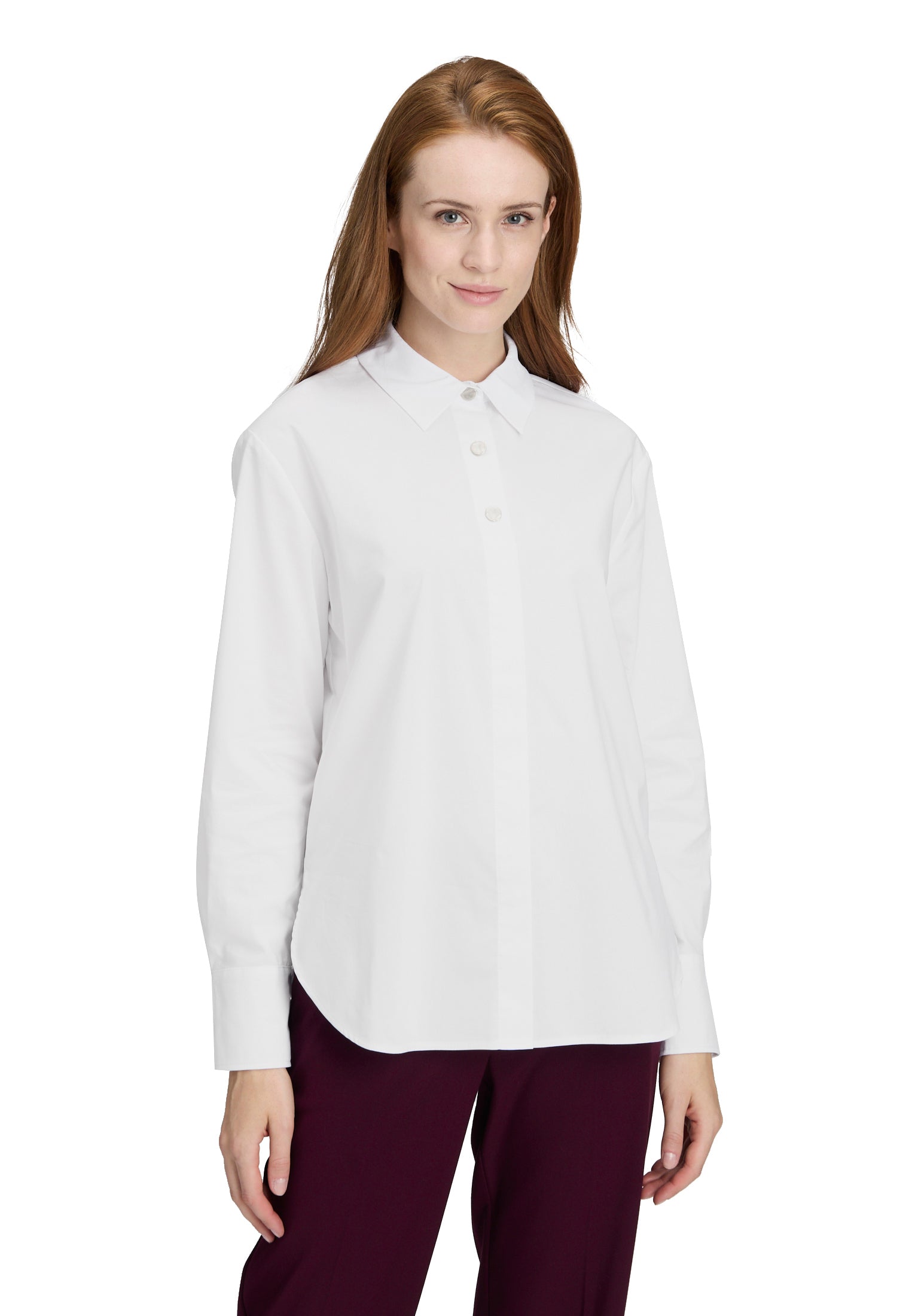 Bluse Lang 1/1 Arm Bright White Bild 3