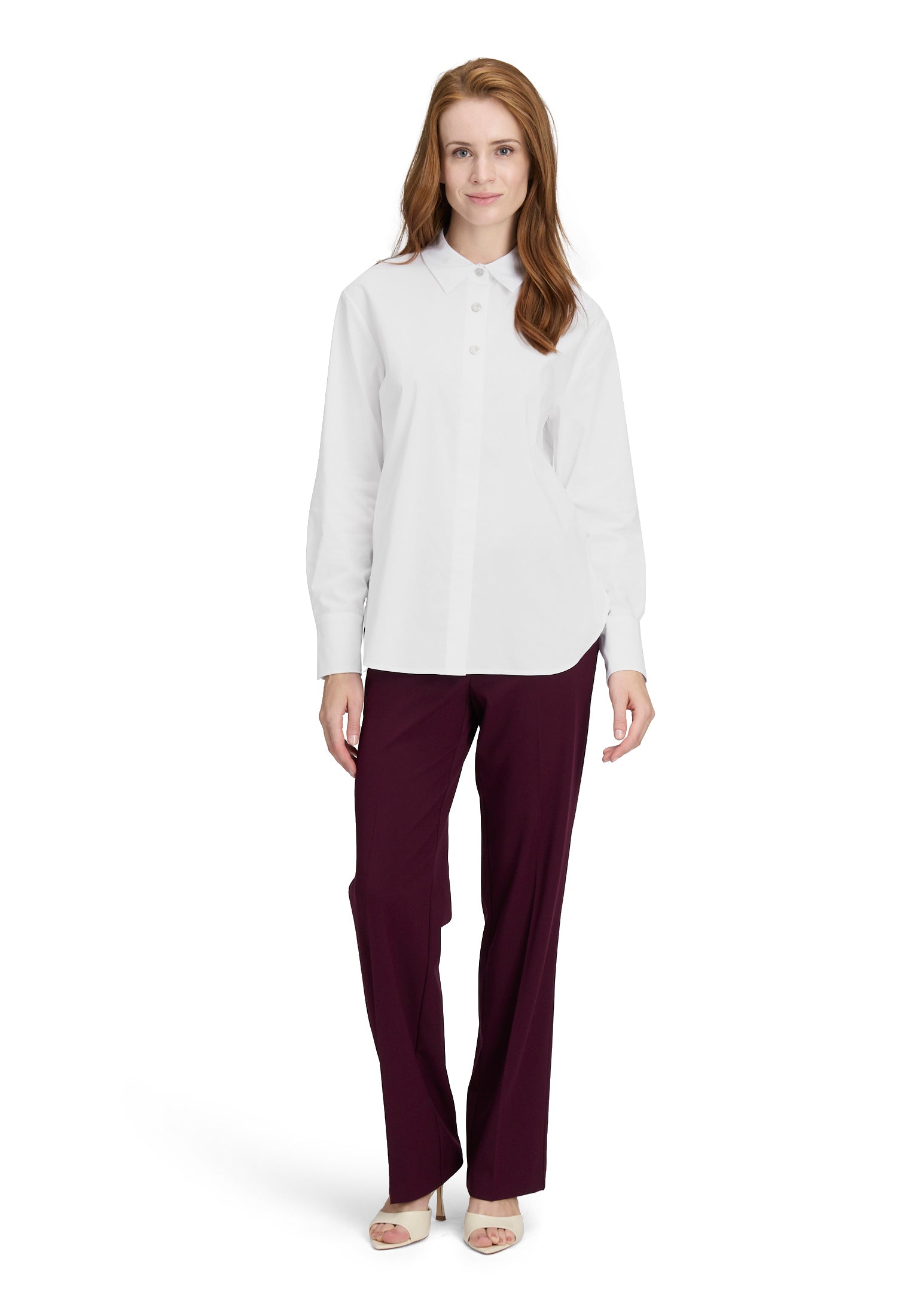 Bluse Lang 1/1 Arm Bright White Bild 5