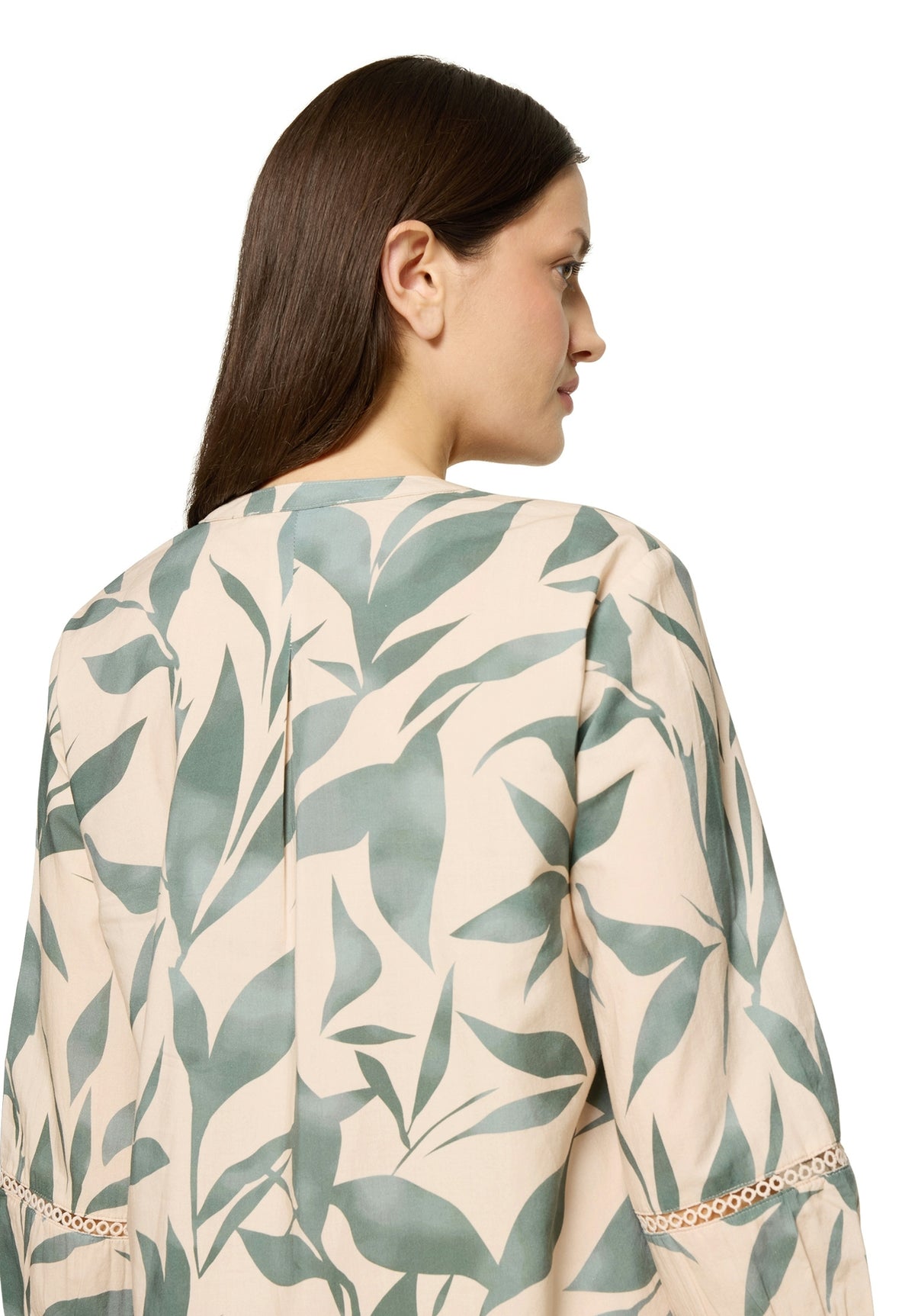 Bluse Lang 3/4 Arm Nature/Green Bild 7