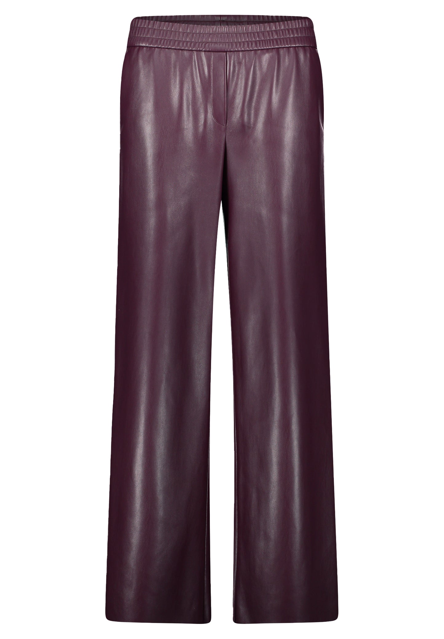 Hose Casual 1/1 LAEnge Dark Aubergine Bild 1