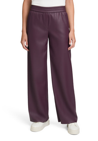 Hose Casual 1/1 LAEnge Dark Aubergine Bild 3
