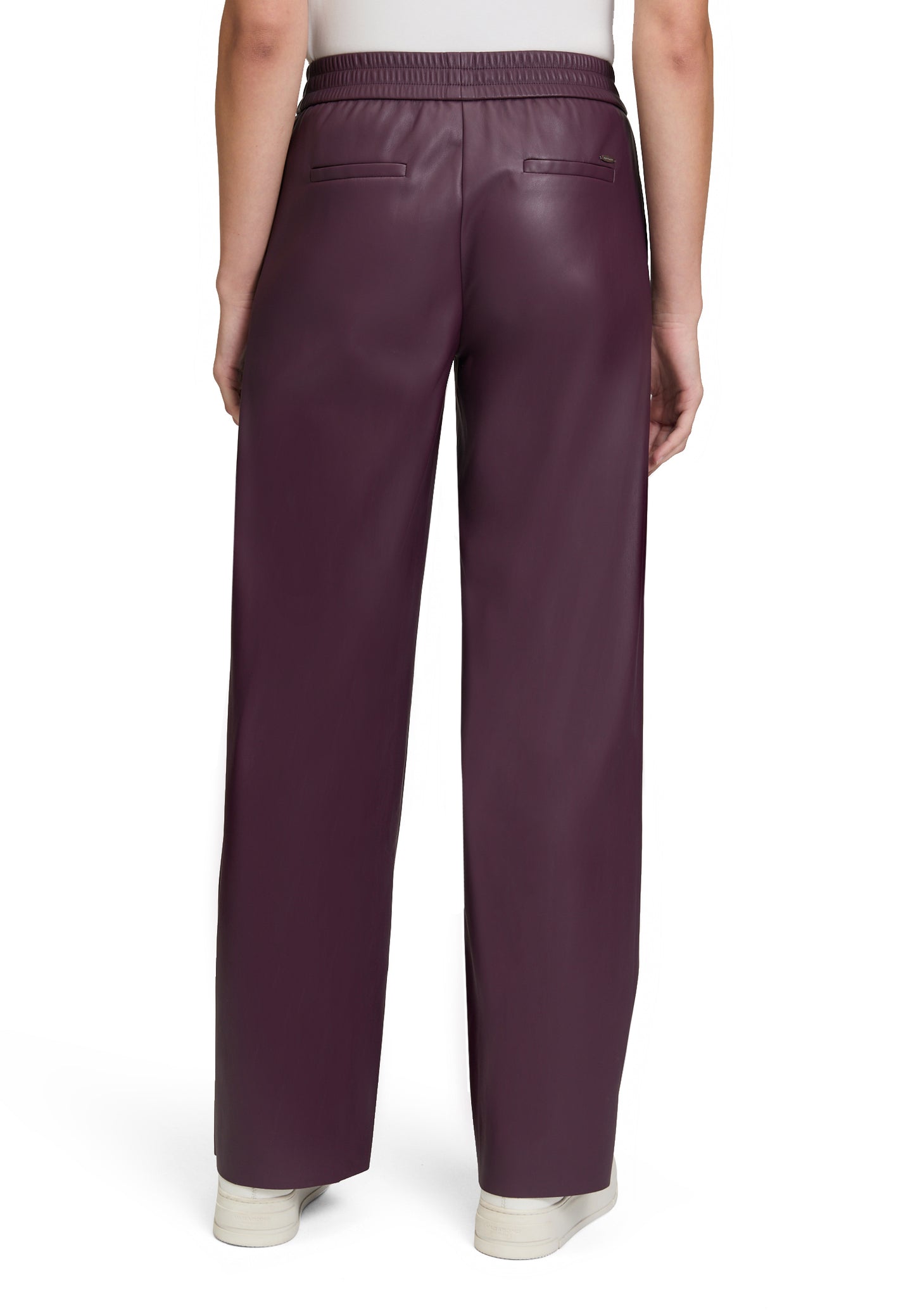 Hose Casual 1/1 LAEnge Dark Aubergine Bild 4