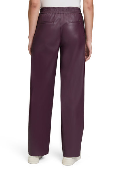 Hose Casual 1/1 LAEnge Dark Aubergine Bild 4