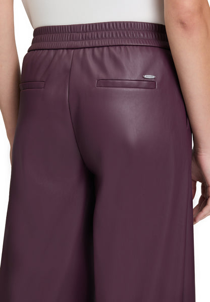 Hose Casual 1/1 LAEnge Dark Aubergine Bild 7