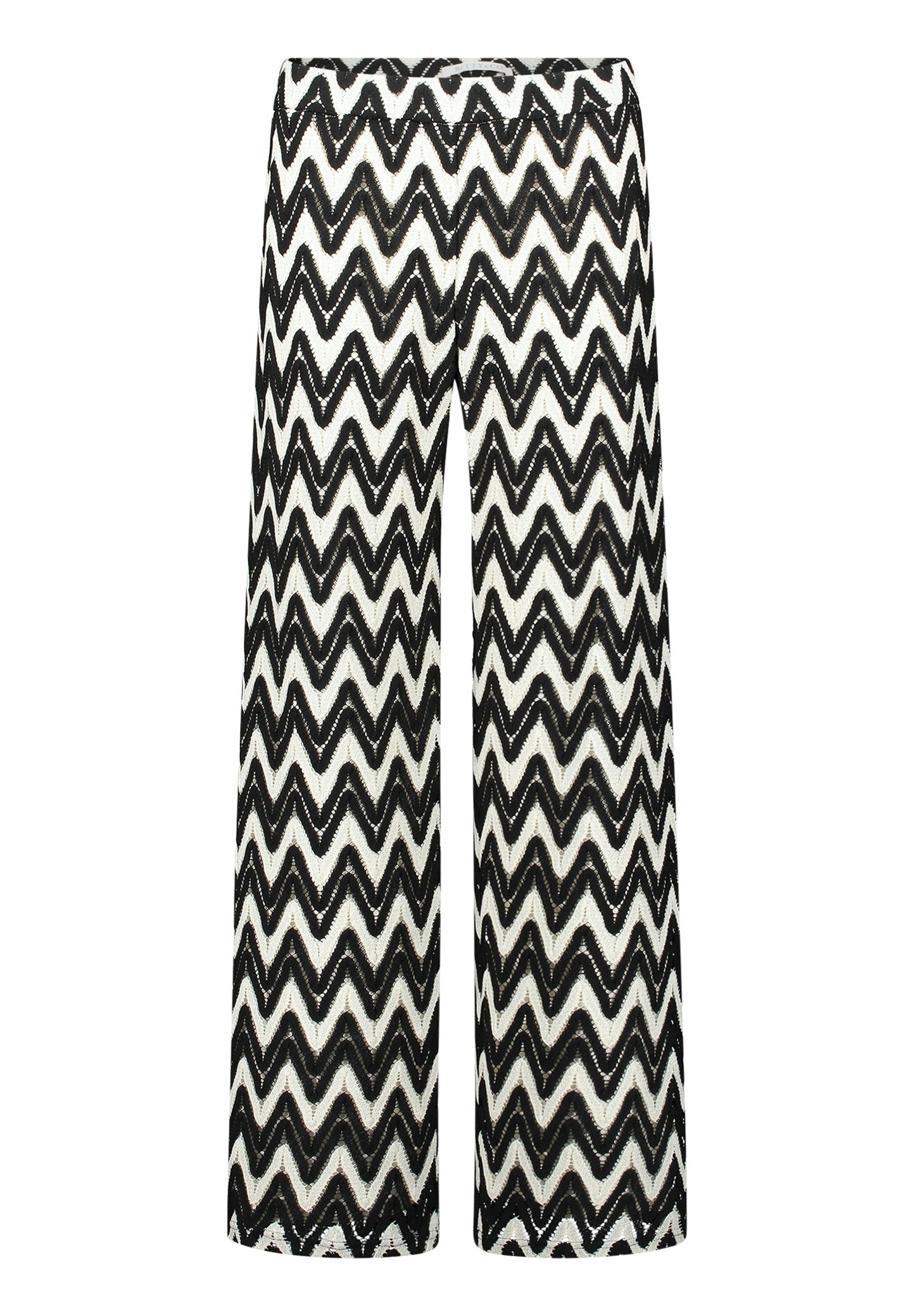 Hose Casual 1/1 LAEnge Black/Cream Bild 1