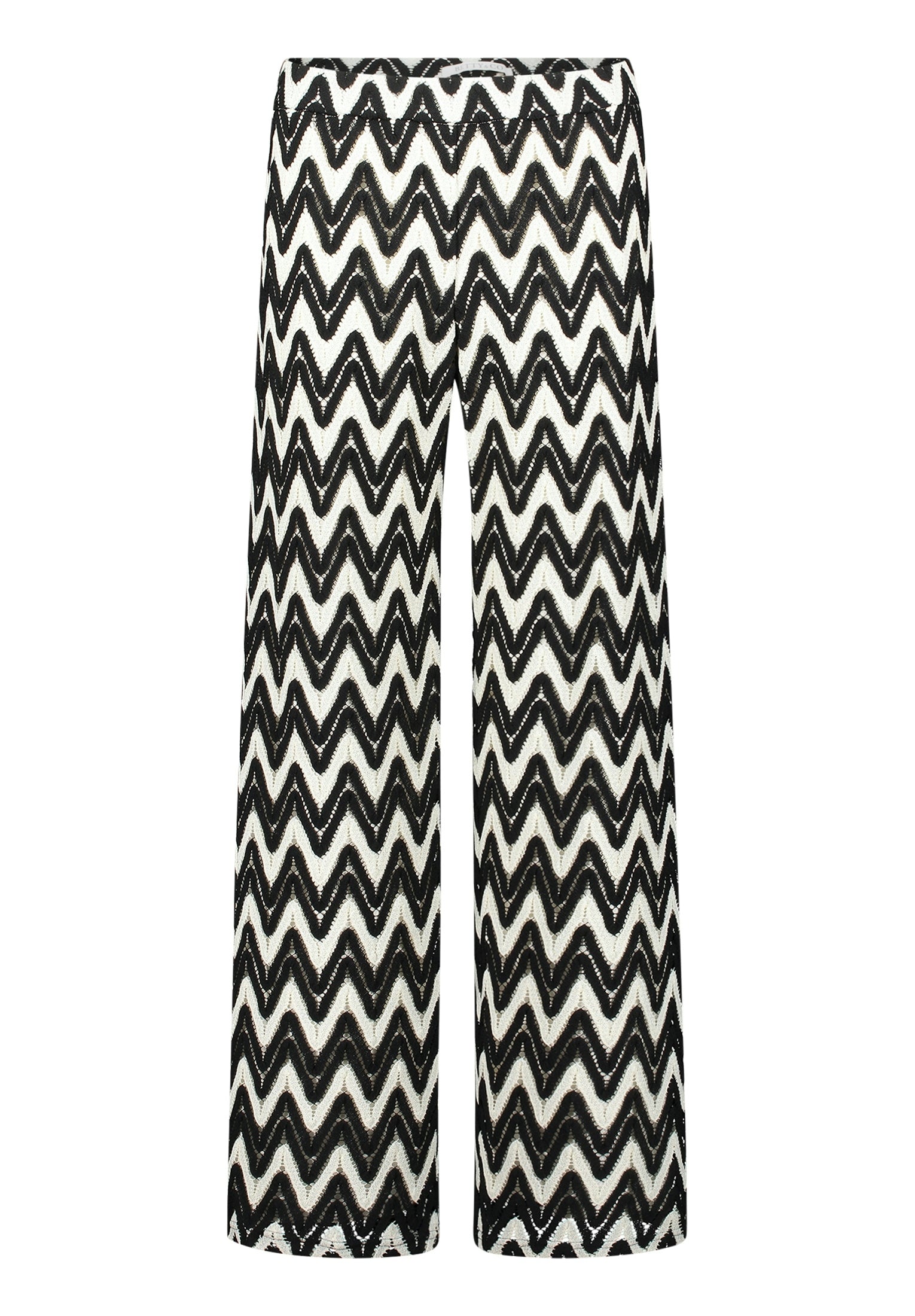 Hose Casual 1/1 LAEnge Black/Cream Bild 1