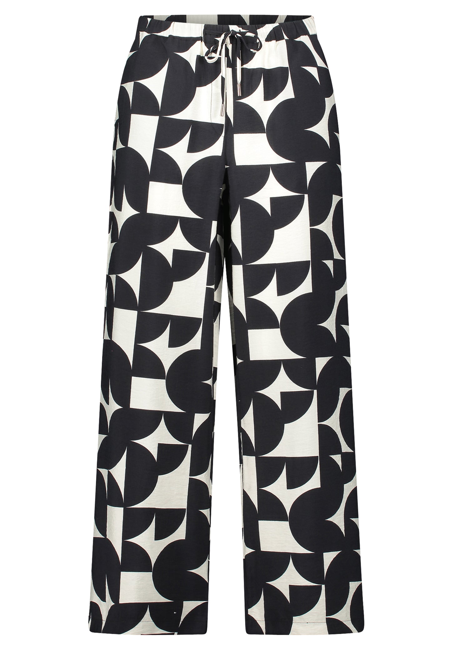 Hose Casual 1/1 LAEnge Black/Cream Bild 1