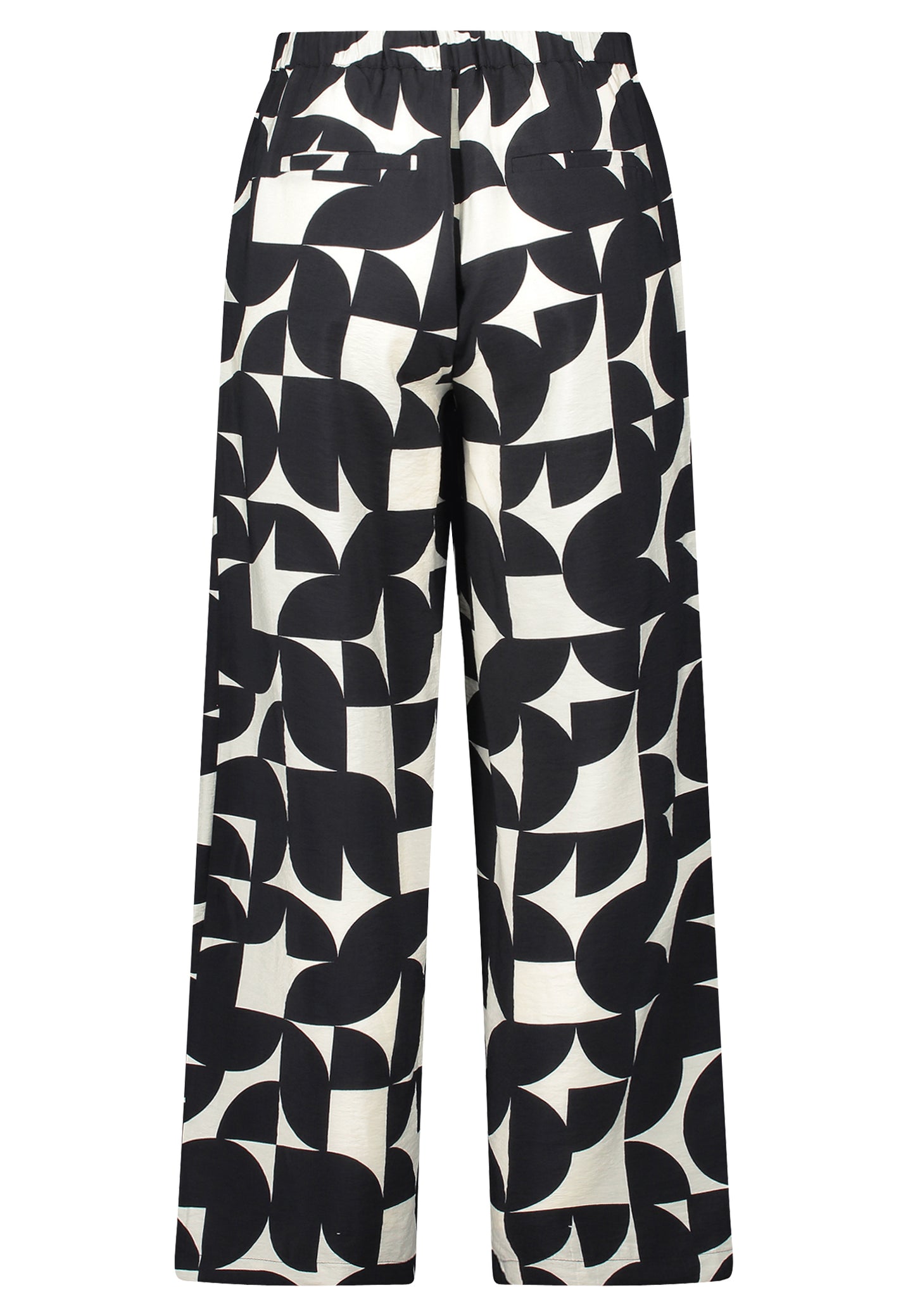 Hose Casual 1/1 LAEnge Black/Cream Bild 2