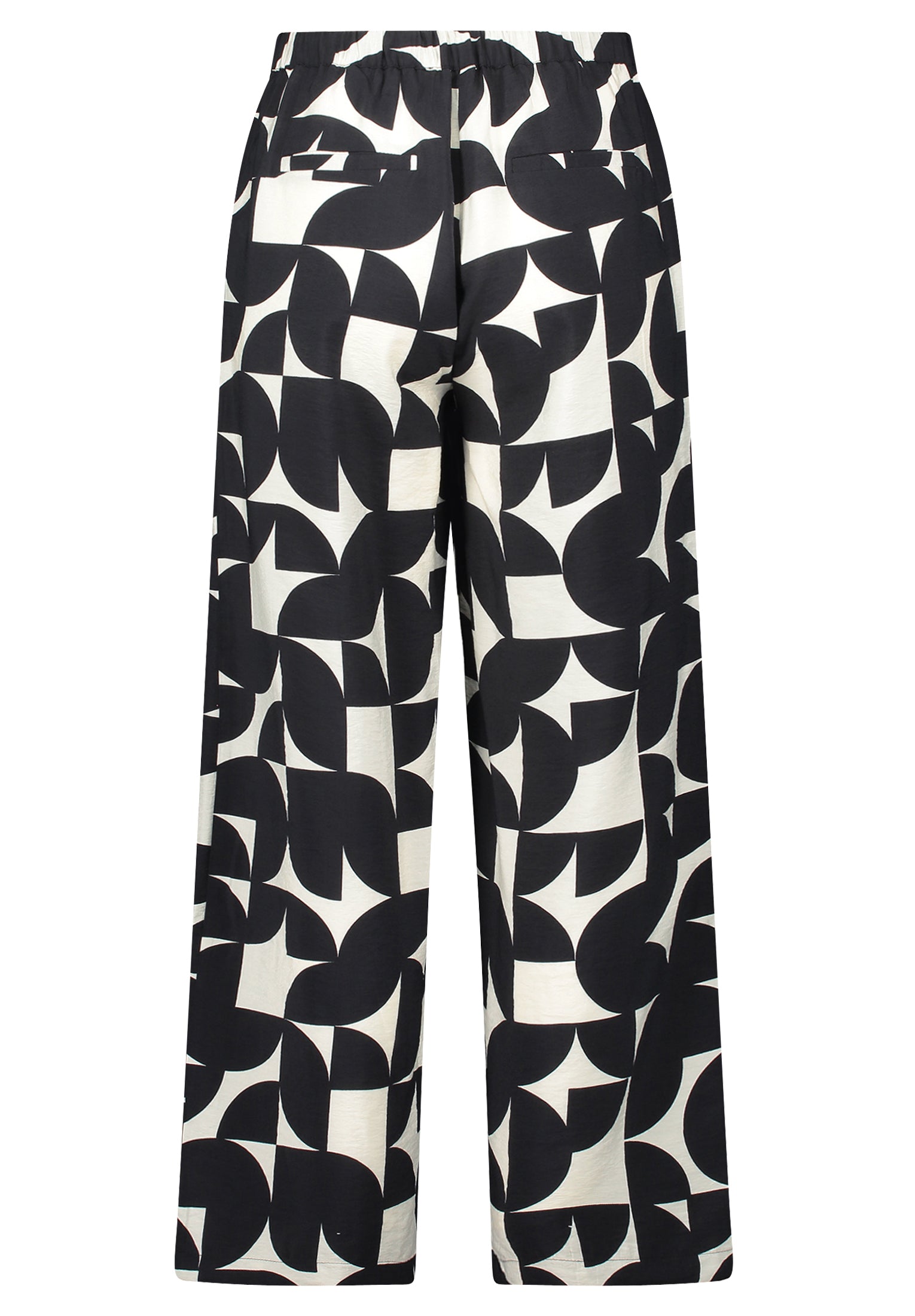 Hose Casual 1/1 LAEnge Black/Cream Bild 2