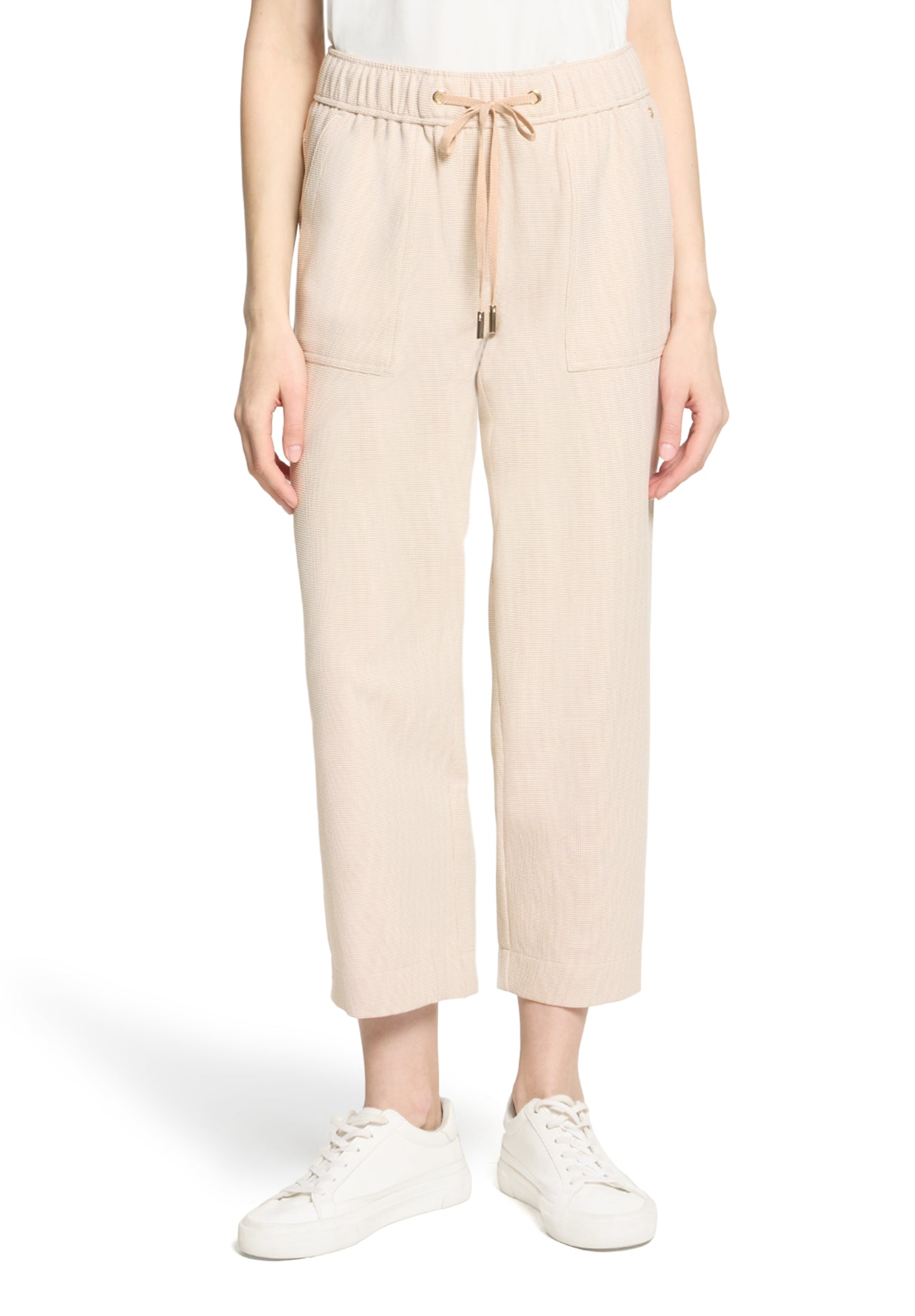 Hose Casual 7/8 LAEnge Taupe/Cream Bild 3