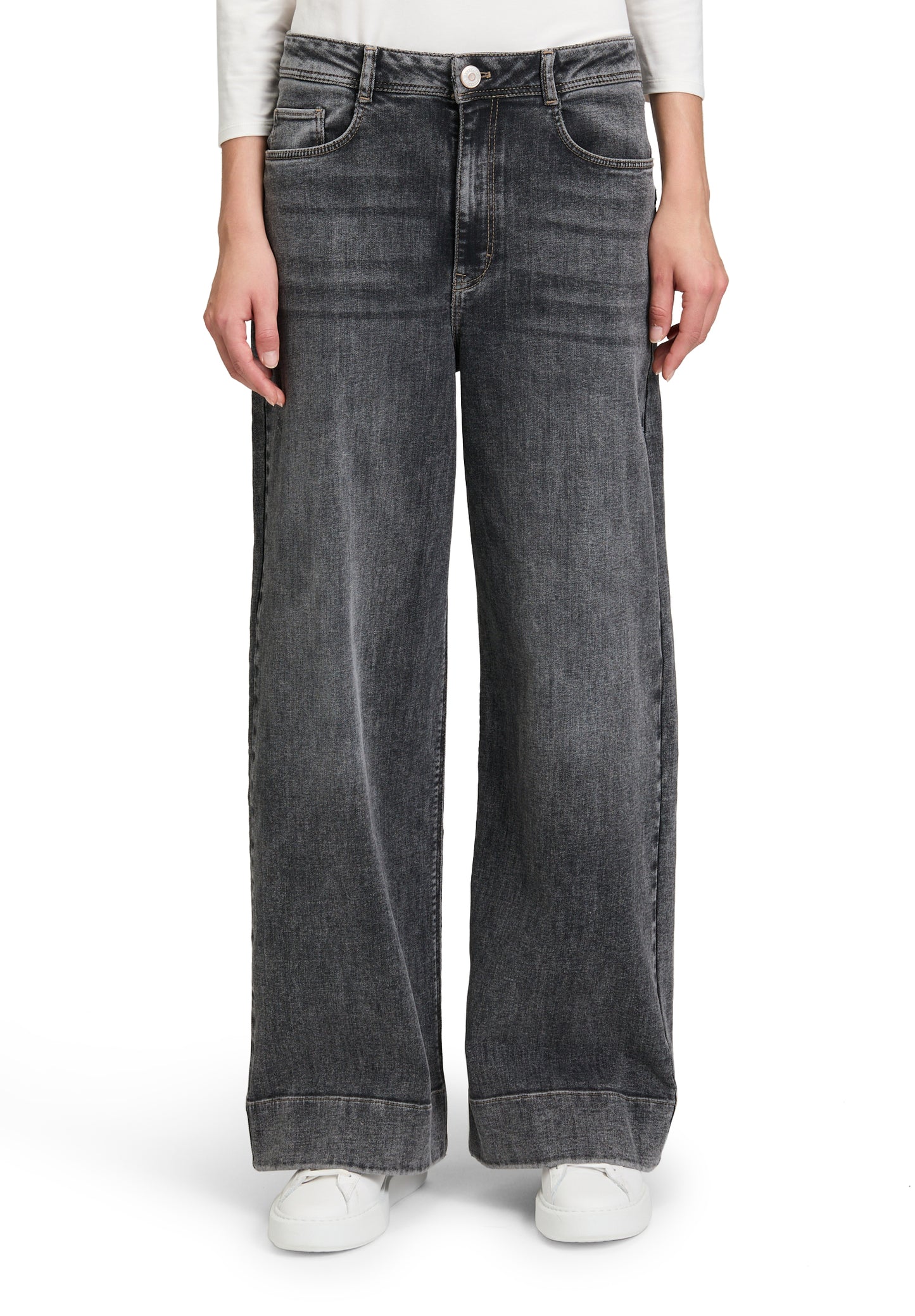 Hose Jeans 1/1 LAEnge Grey Denim Bild 3