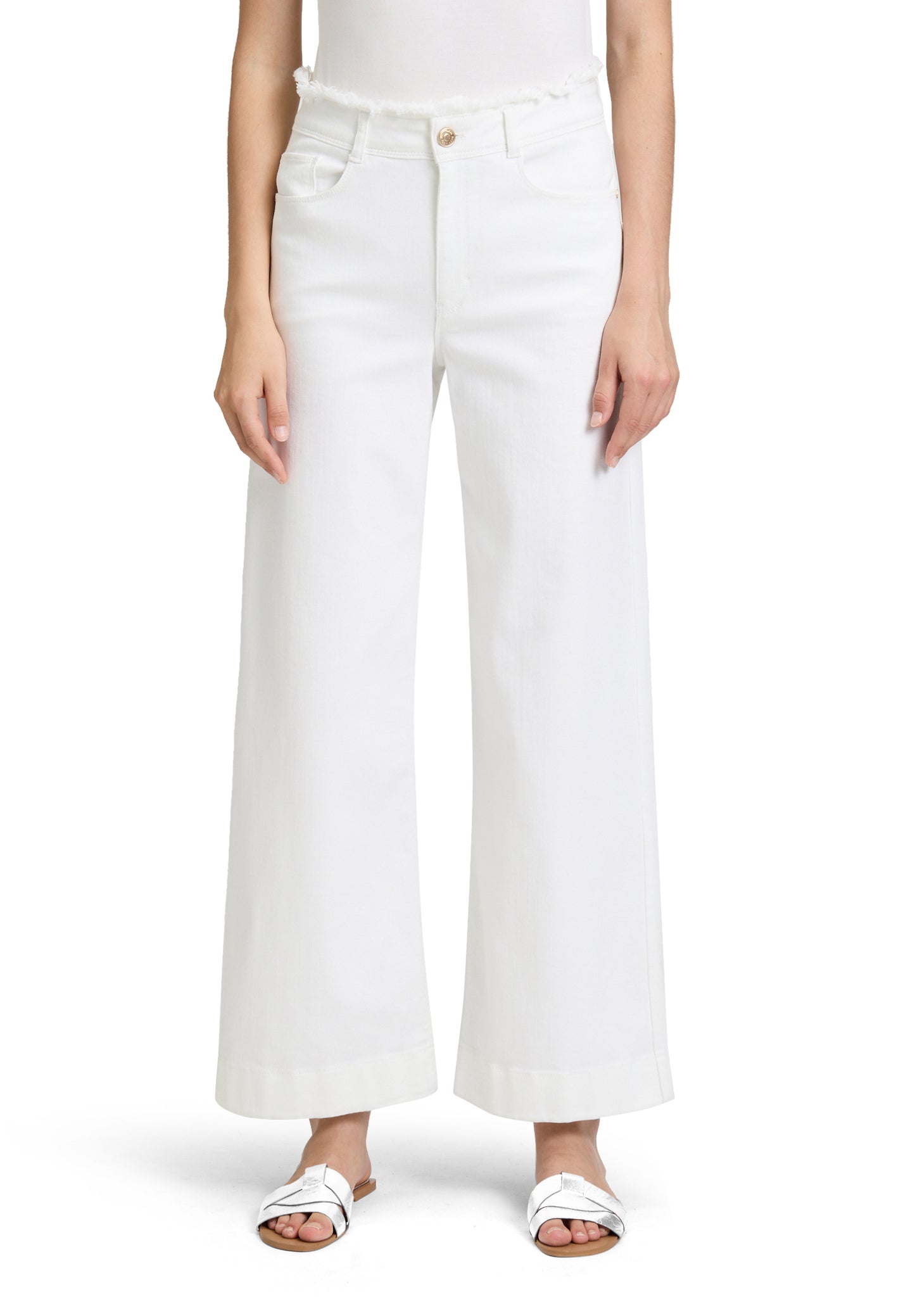 Hose Jeans 1/1 LAEnge White Denim Bild 3