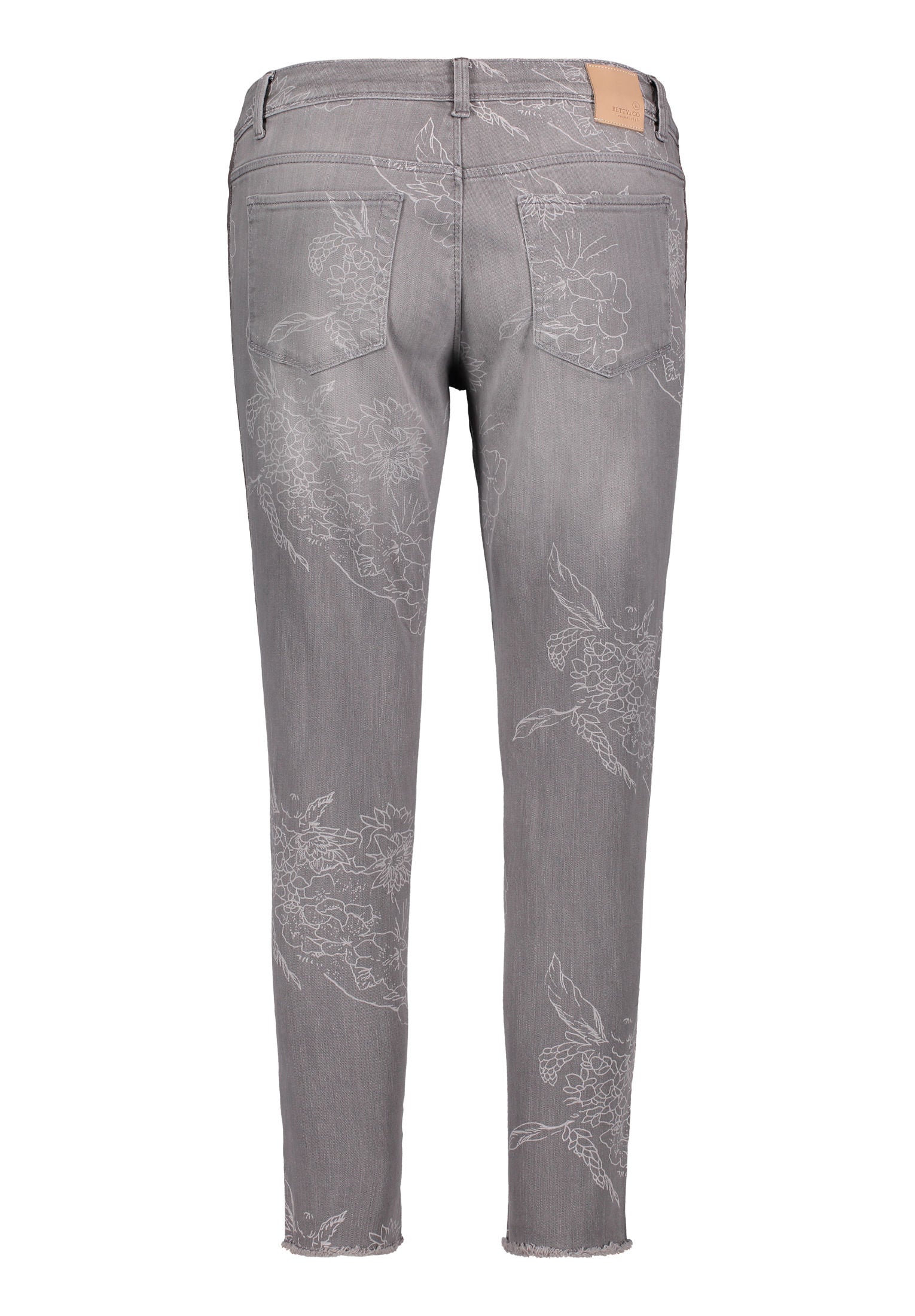 Hose Jeans 7/8 LAEng Light Grey Denim Bild 3