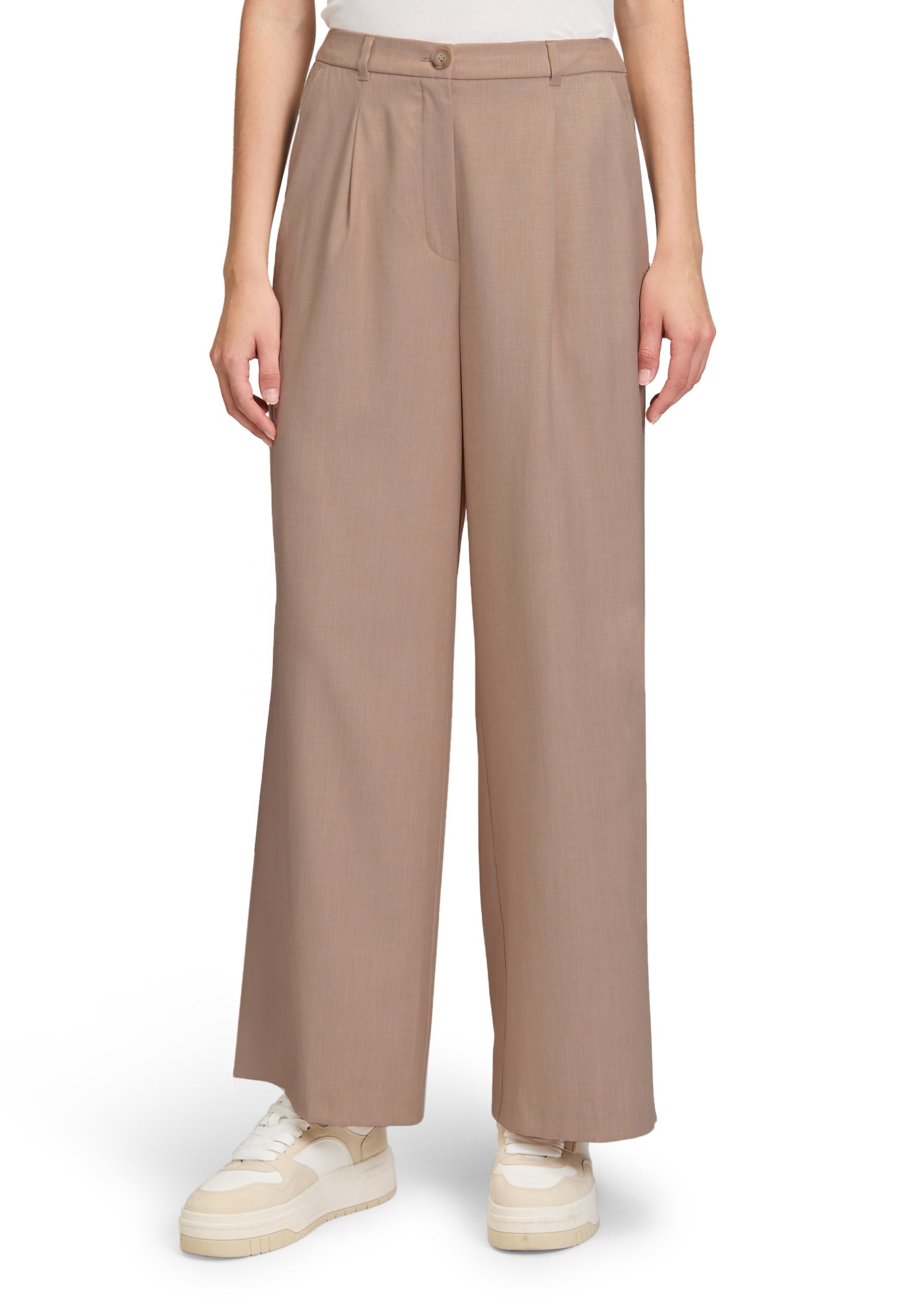 Hose Klassisch 1/1 LAEnge Taupe Melange Bild 3