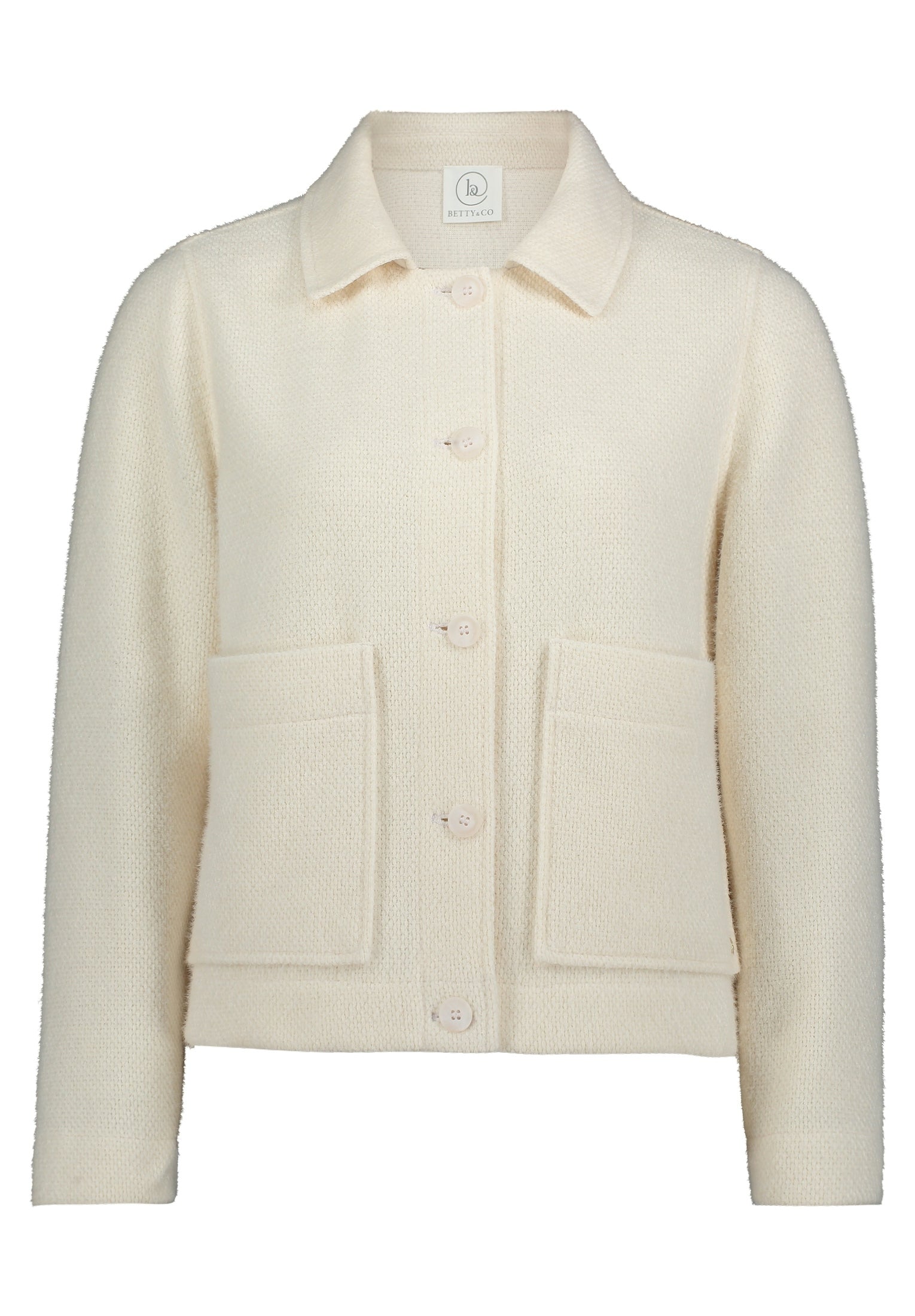 Jacke Casual White Sand Bild 1