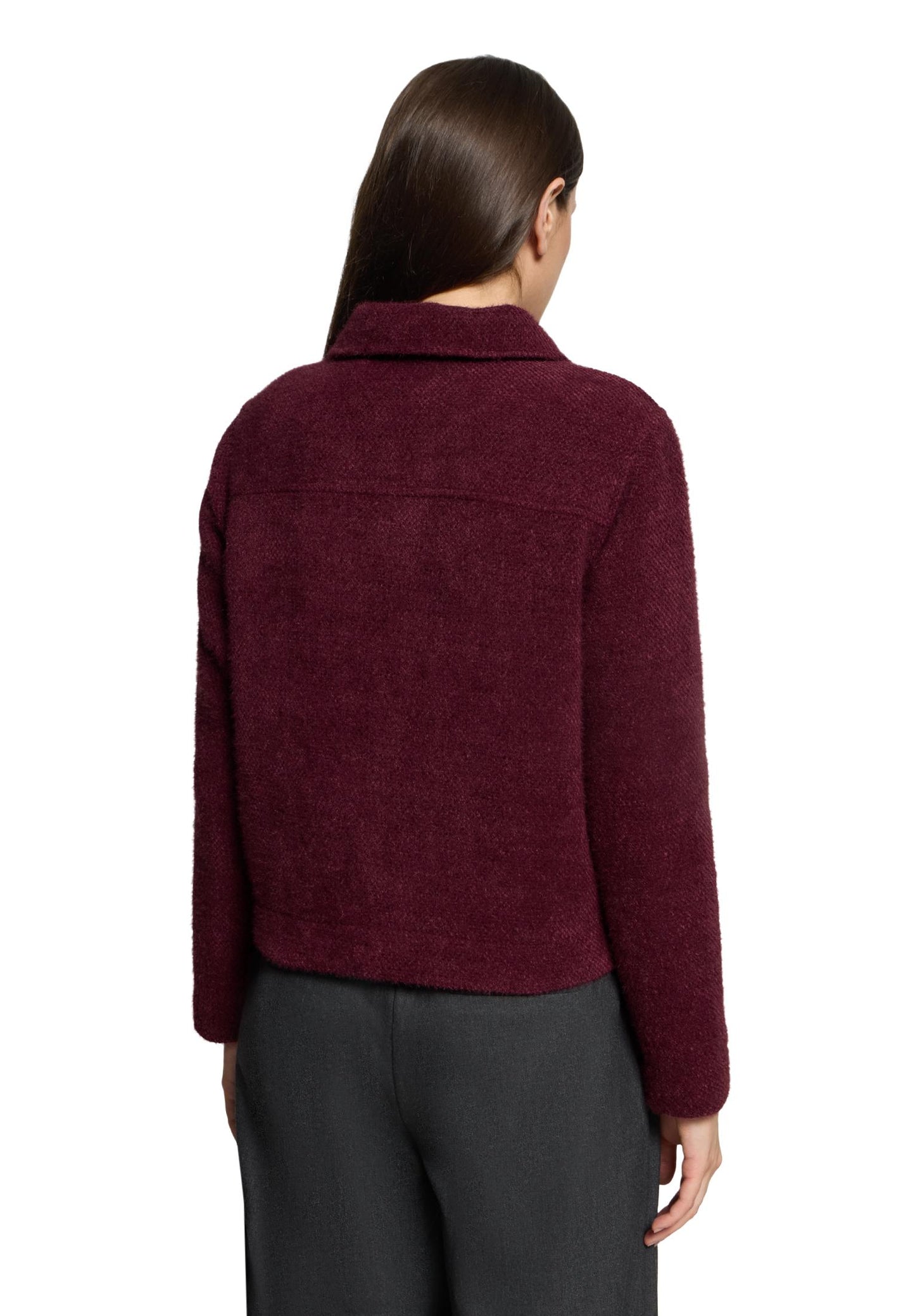Jacke Casual Fall Burgundy Bild 4