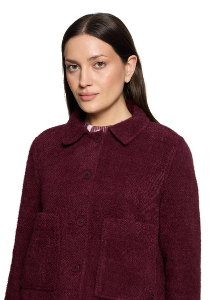 Jacke Casual Fall Burgundy Bild 6