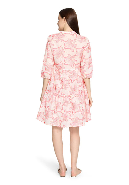 Kleid Kurz 3/4 Arm Rosé/Pink Bild 4