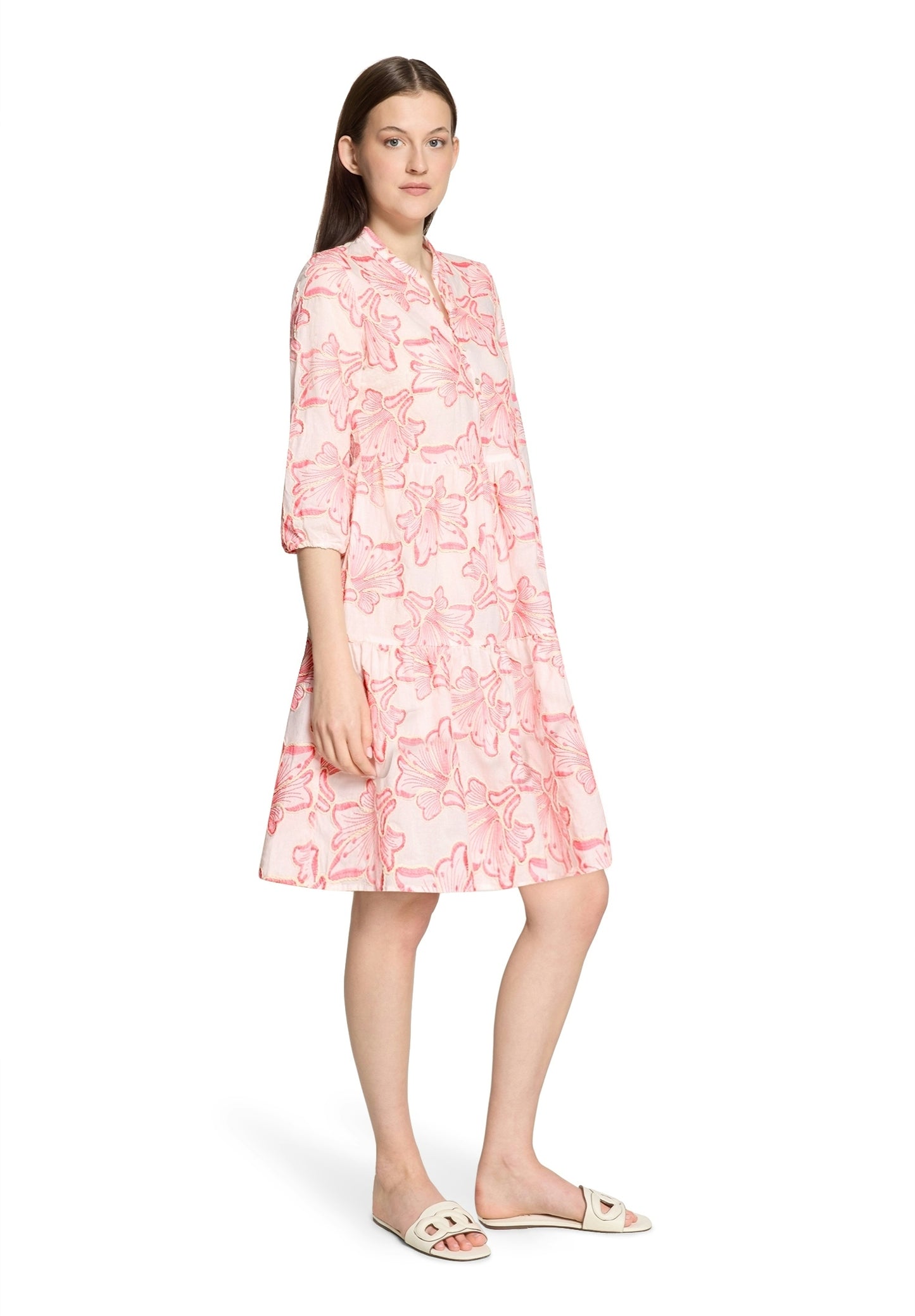Kleid Kurz 3/4 Arm Rosé/Pink Bild 5