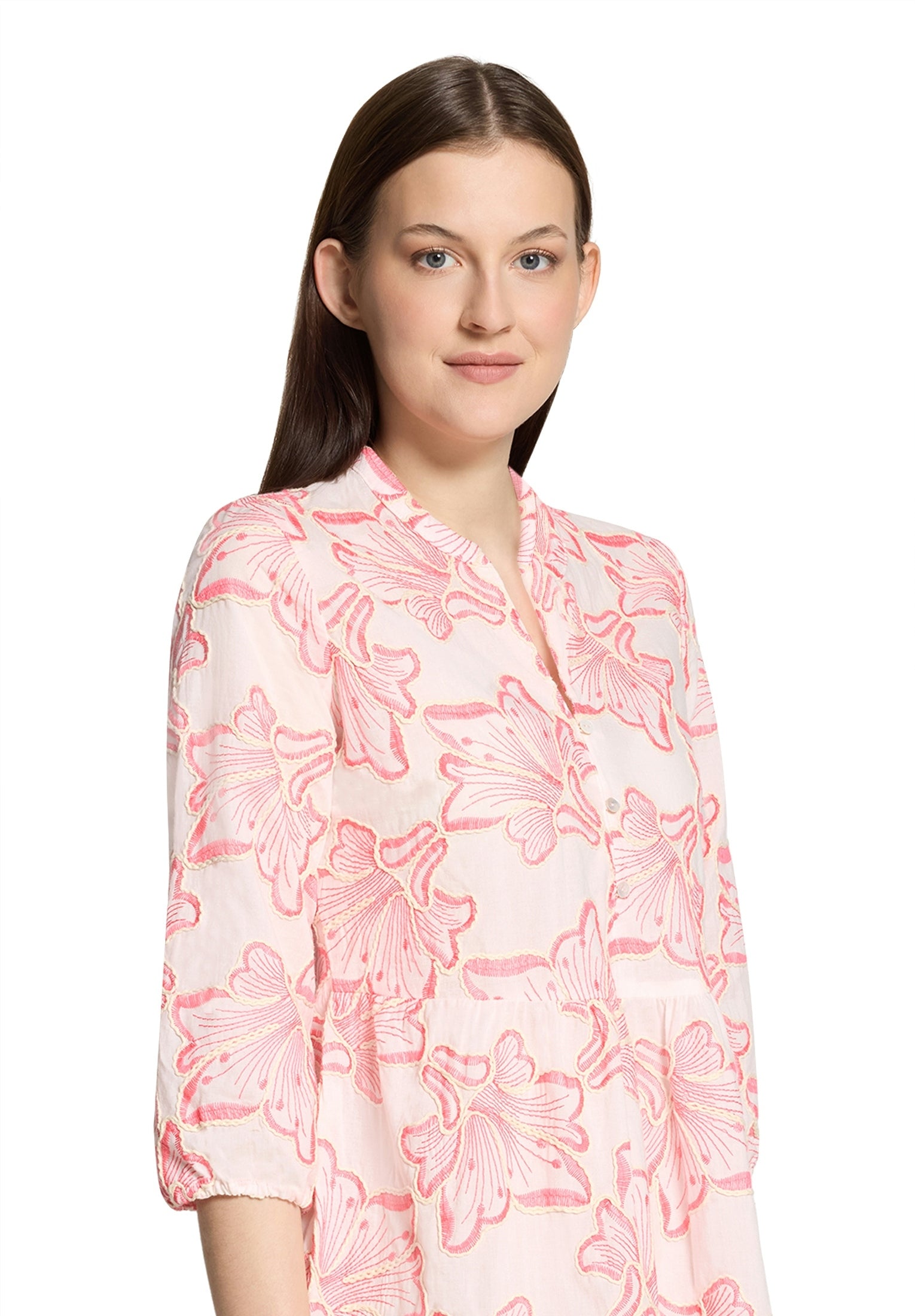 Kleid Kurz 3/4 Arm Rosé/Pink Bild 6