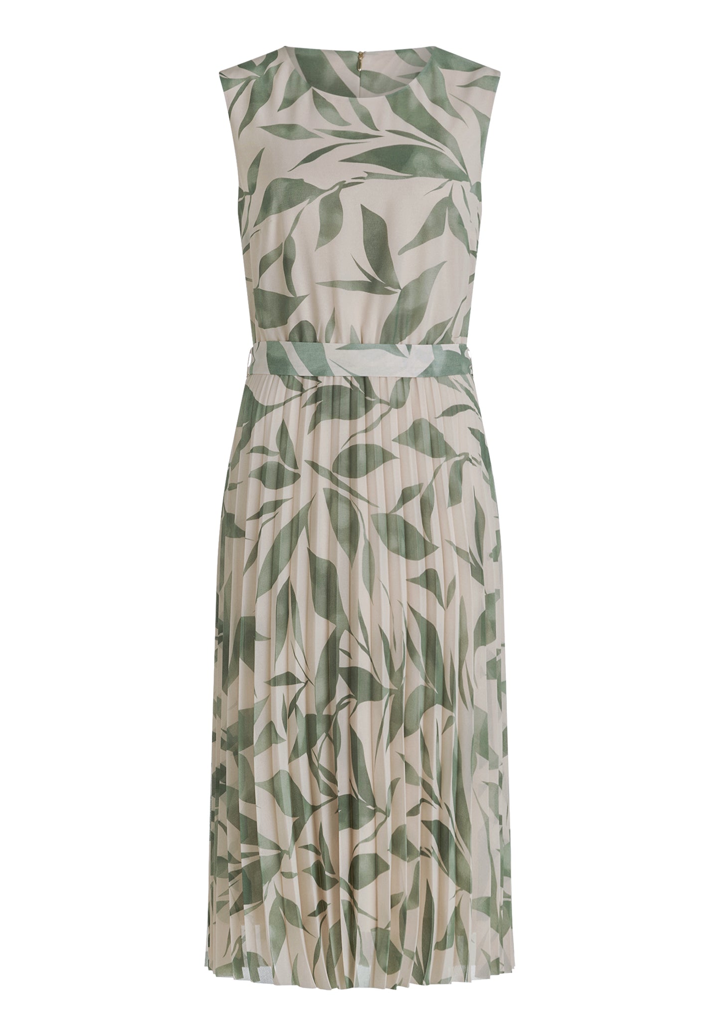 Kleid Lang ohne Arm Nature/Green Bild 1