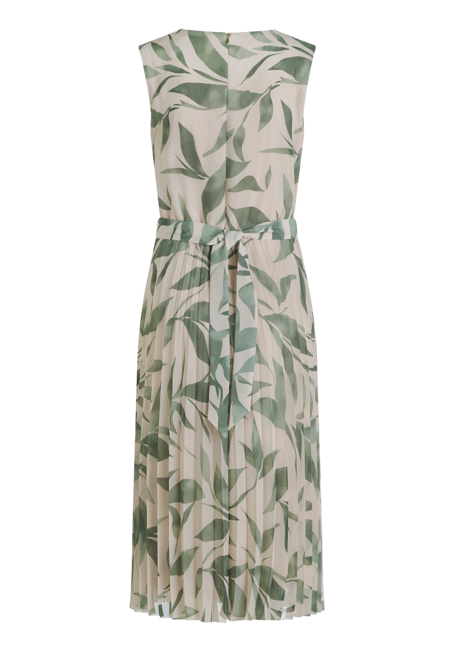Kleid Lang ohne Arm Nature/Green Bild 2