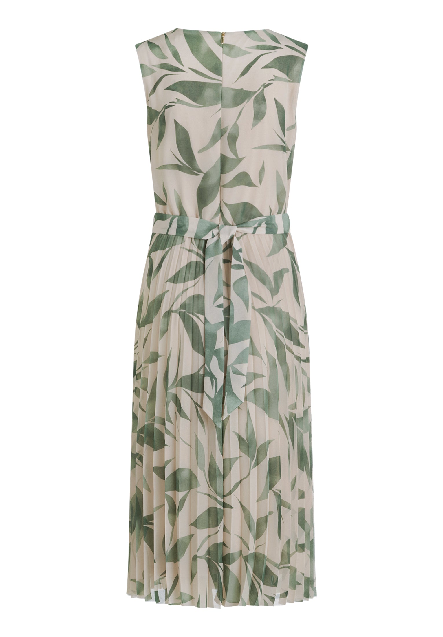 Kleid Lang ohne Arm Nature/Green Bild 2
