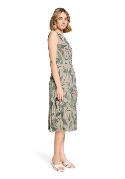 Kleid Lang ohne Arm Nature/Green Bild 5